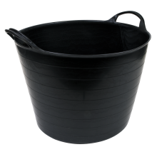 40L Heavy-Duty Flexi Tub - Black