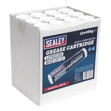 400g EP2 Lithium Grease Cartridge - Pack of 12