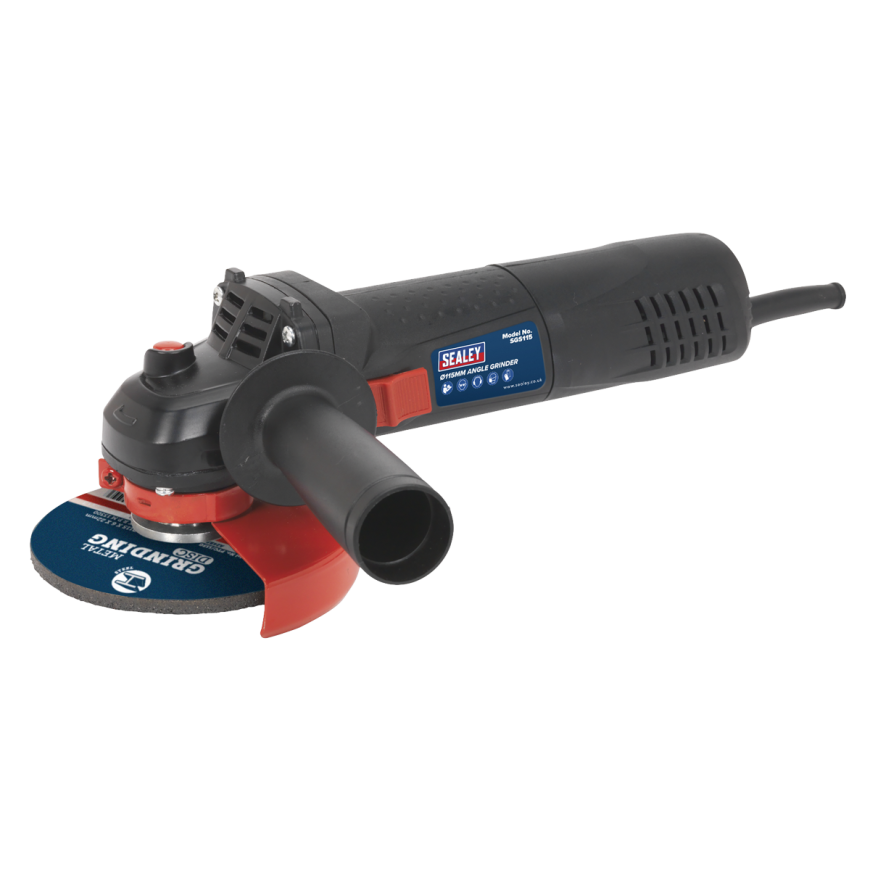 Ø115mm Angle Grinder 750W - Slim Body