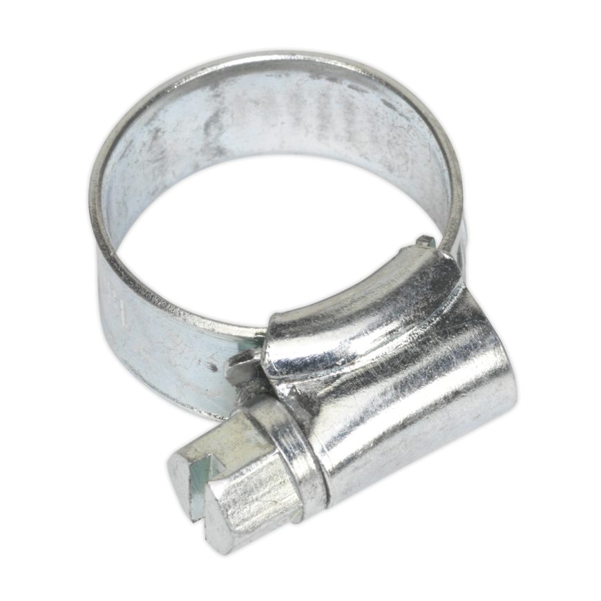 Ø13-19mm Zinc Plated Hose Clip - Pack of 30