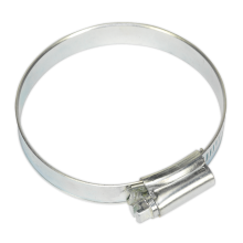 Ø51-70mm Zinc Plated Hose Clip - Pack of 10