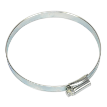 Ø90-110mm Zinc Plated Hose Clip - Pack of 10