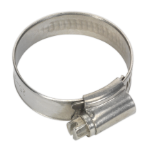 Ø25-38mm Stainless Steel Hose Clip - Pack of 10