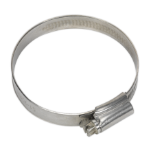 Ø51-70mm Stainless Steel Hose Clip - Pack of 10