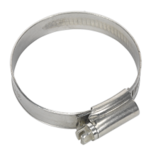 Ø38-57mm Stainless Steel Hose Clip - Pack of 10