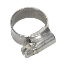 Ø13-19mm Stainless Steel Hose Clip - Pack of 10