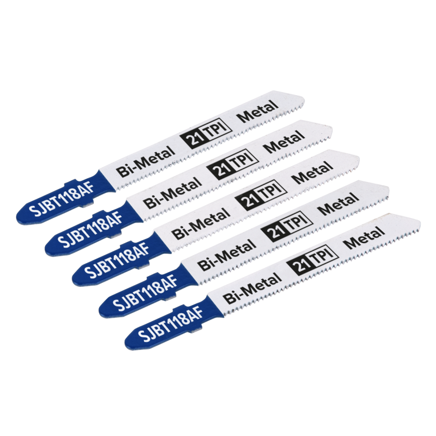 75mm 21tpi Jigsaw Blade Metal - Pack of 5