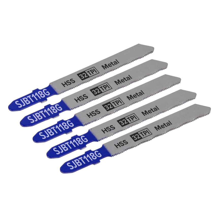 75mm 32tpi Jigsaw Blade Metal - Pack of 5