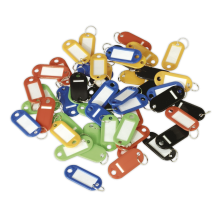 50pc Key Tag Assortment