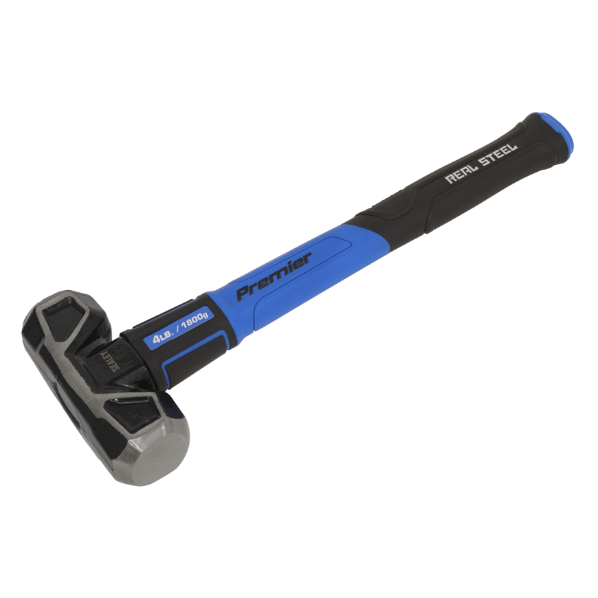 4lb Short Handle Sledge Hammer with Fibreglass Shaft