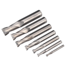 Ø4-16mm 2 Flute HSS End Mill Set