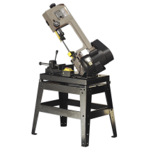 150mm 3-Speed Metal Cutting Bandsaw with Quick Lock Vice & Stand