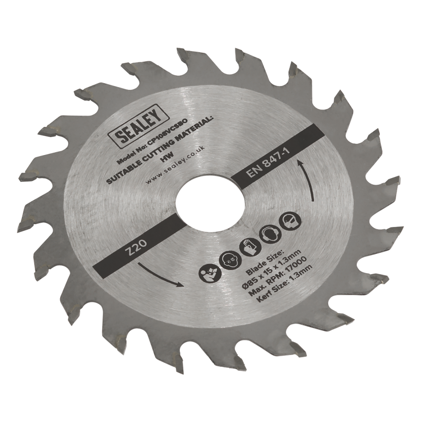 20tpu Circular Saw Blade Ø85 x 15 x 1.3mm