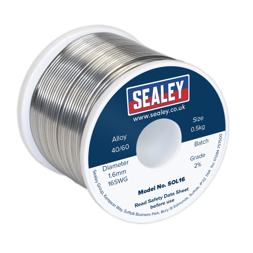 0.5kg Solder Wire Quick Flow 1.6mm/16SWG 40/60