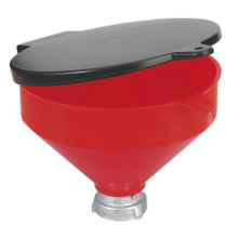Solvent Safety Funnel with Flip Top