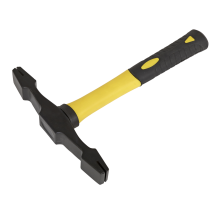 Double Ended Scutch Hammer with Fibreglass Handle