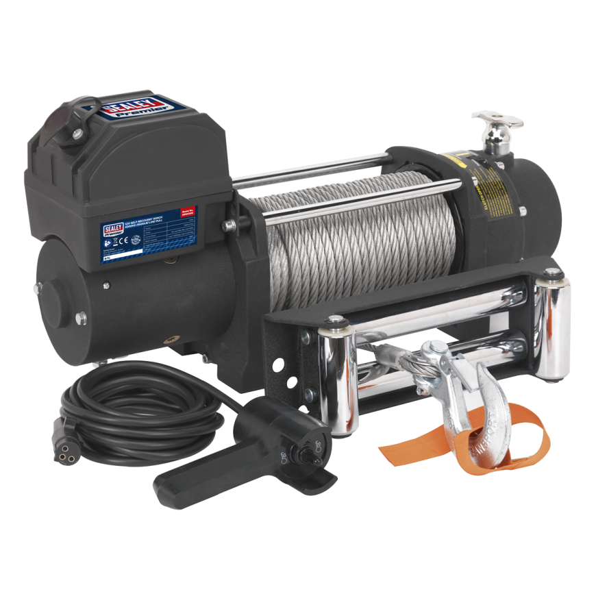 12V Self-Recovery Winch 4300kg (9500lb) Line Pull