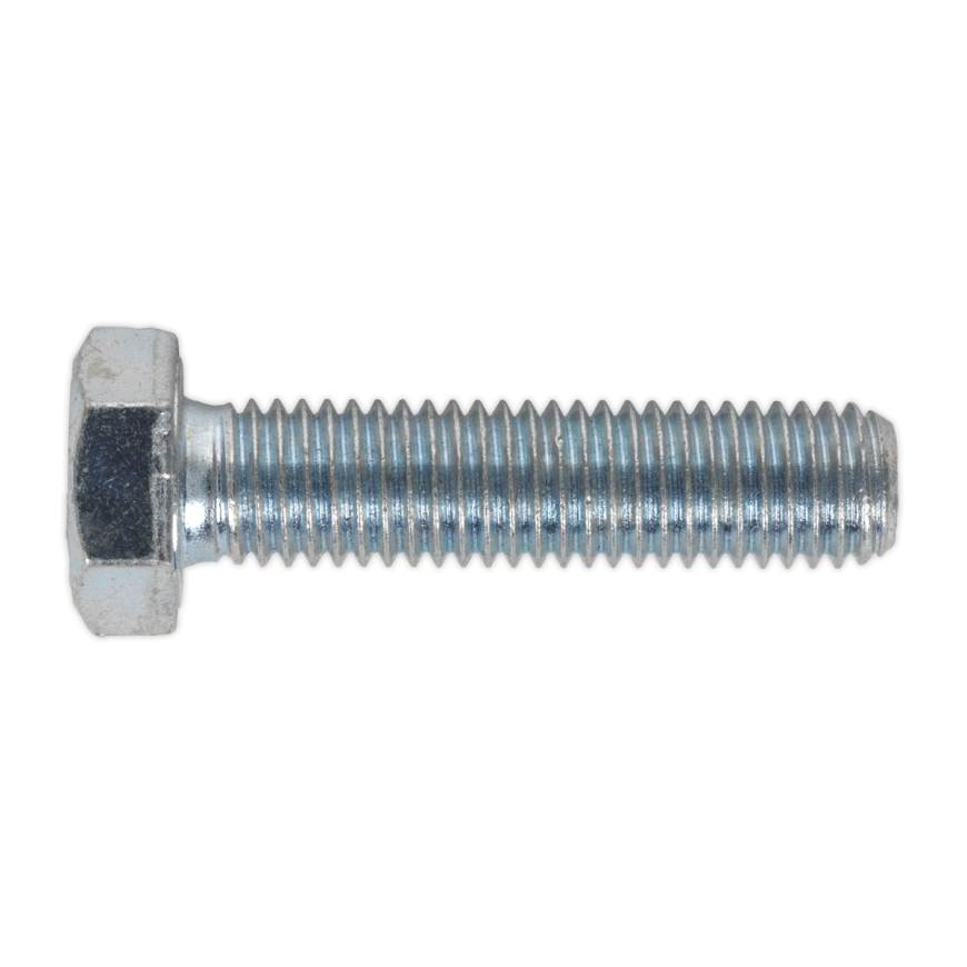 HT Setscrew M12 x 50mm - 8.8 Zinc - Pack of 25