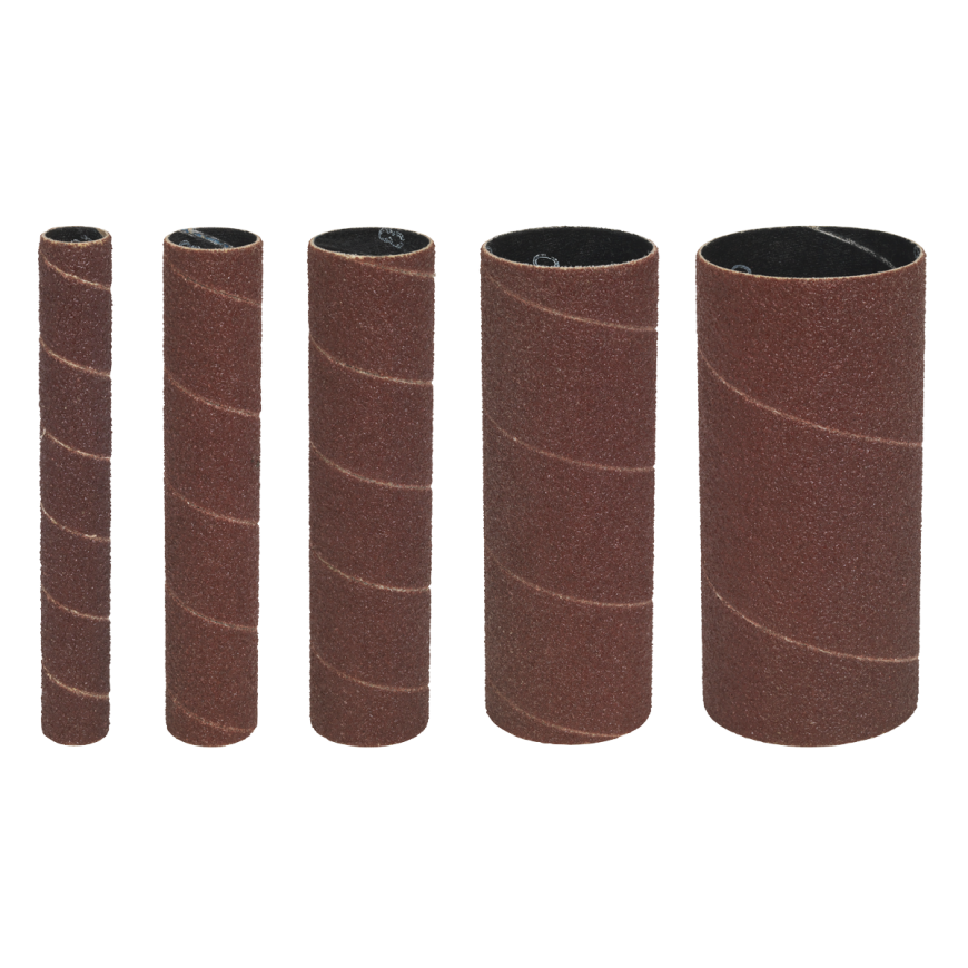 80Grit Assorted Sanding Sleeves - Pack of 5