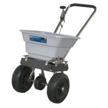 37kg Walk Behind Stainless Steel Broadcast Salt Spreader