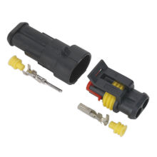 2-Way Superseal Male & Female Connector