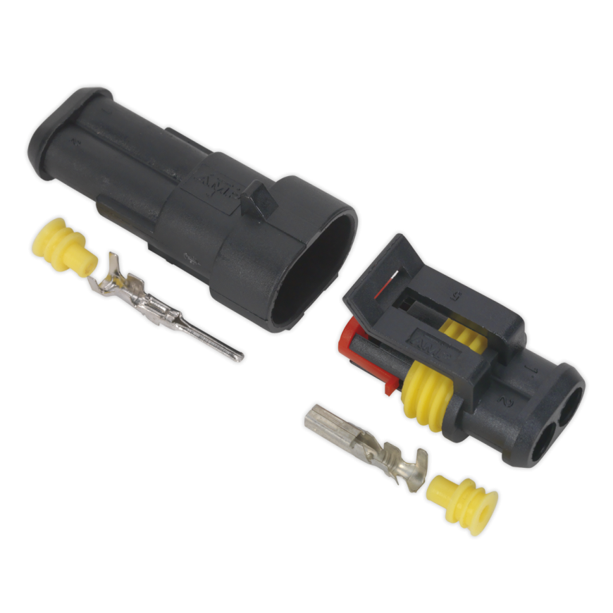 2-Way Superseal Male & Female Connector