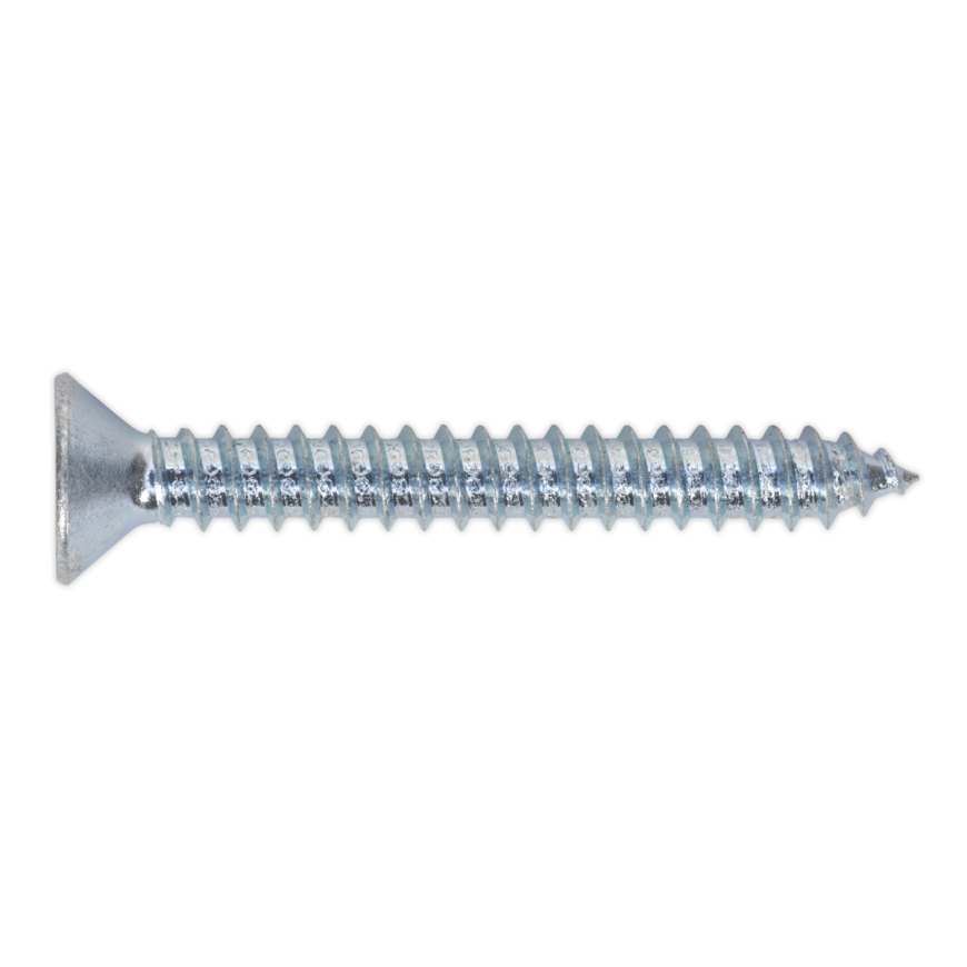 4.8 x 38mm Self Tapping Countersunk Pozi Screw - Pack of 100