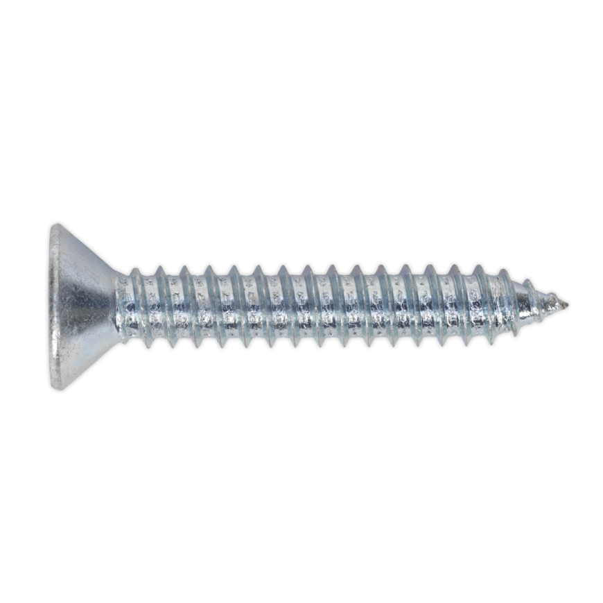 6.3 x 38mm Self Tapping Countersunk Pozi Screw - Pack of 100