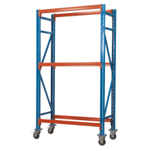 2-Level Mobile Tyre Rack - 200kg Capacity Per Level