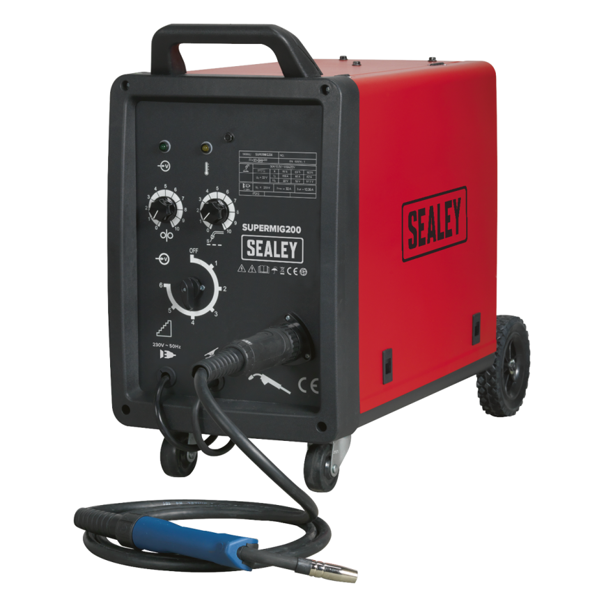 200A Professional MIG Welder with Binzel® Euro Torch