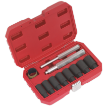 10pc Locking Wheel Nut Removal Set