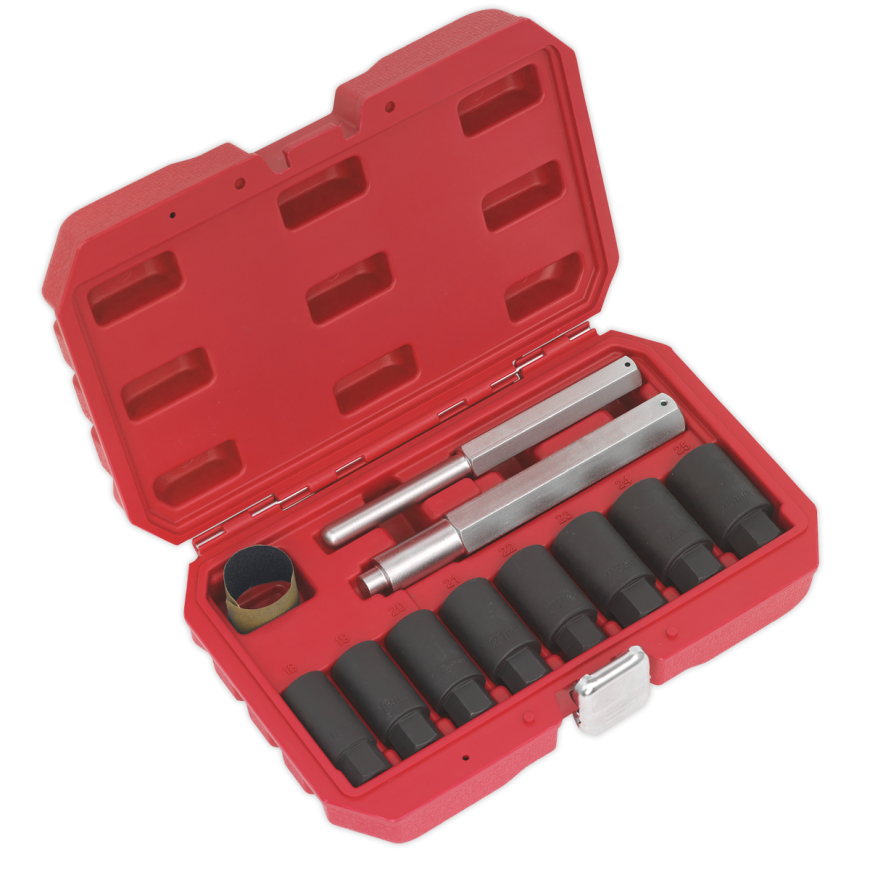 10pc Locking Wheel Nut Removal Set