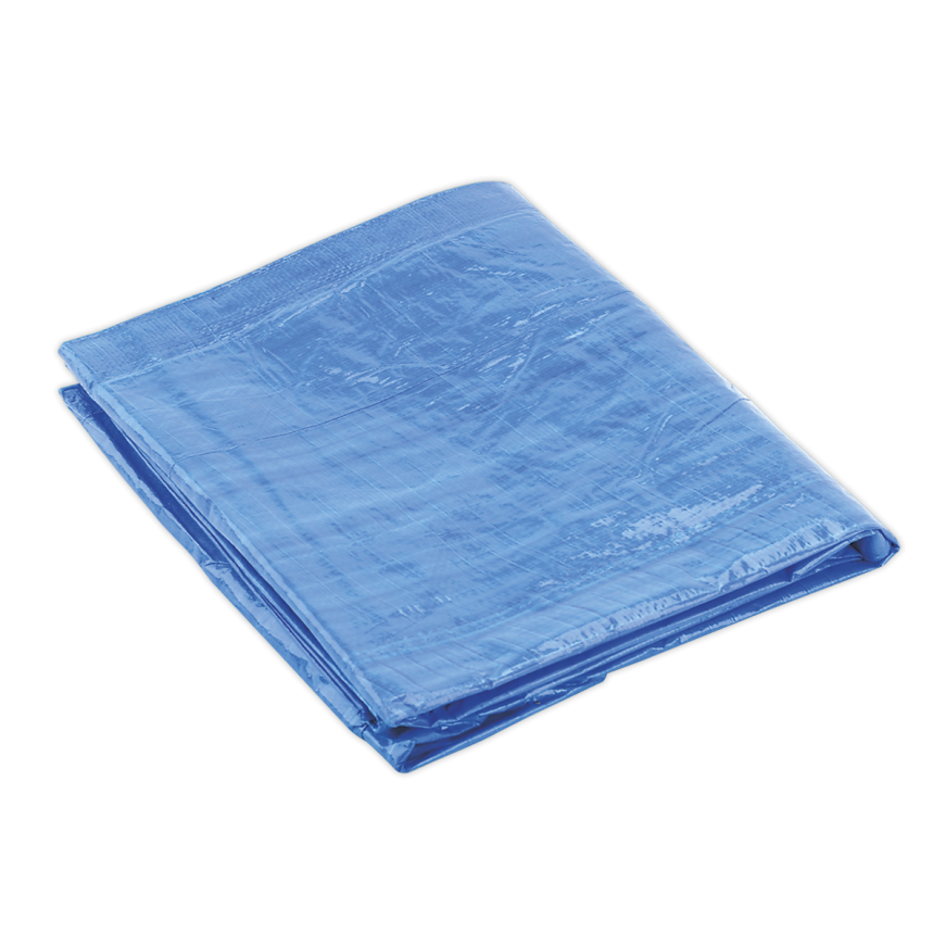 3.05 x 3.66m Tarpaulin - Blue