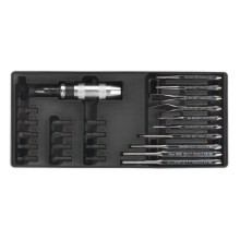 25pc Impact Driver & Punch Set with Tool Tray