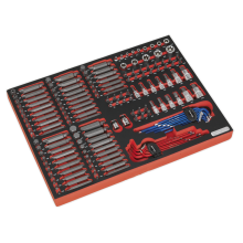 177pc Specialised Bit & Socket Set with Tool Tray
