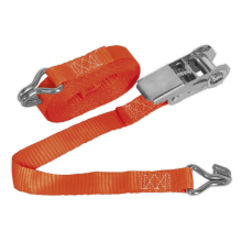 25mm x 4.5m Polyester Webbing Ratchet Strap 800kg Breaking Strength