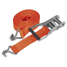 50mm x 6m Polyester Webbing Ratchet Strap 3000kg Breaking Strength