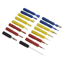 16pc Test Lead Connector Set