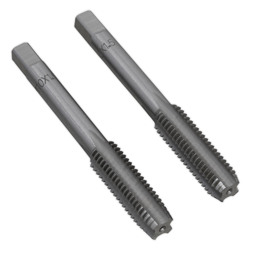 2pc M10 x 1.5mm Tap Set (Taper & Plug)