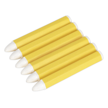 White Tyre Marking Crayon - Pack of 6