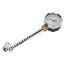 Tyre Pressure Gauge with Twin Connector