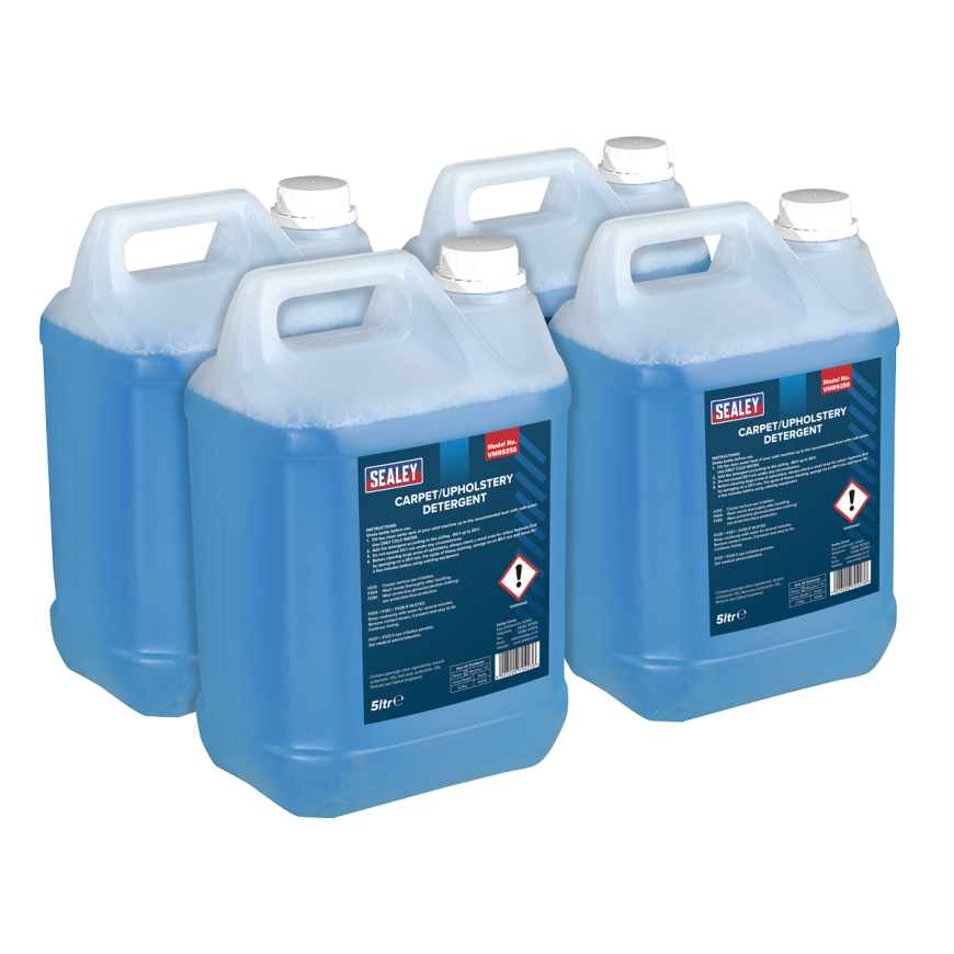 5L Carpet/Upholstery Detergent - Pack of 4