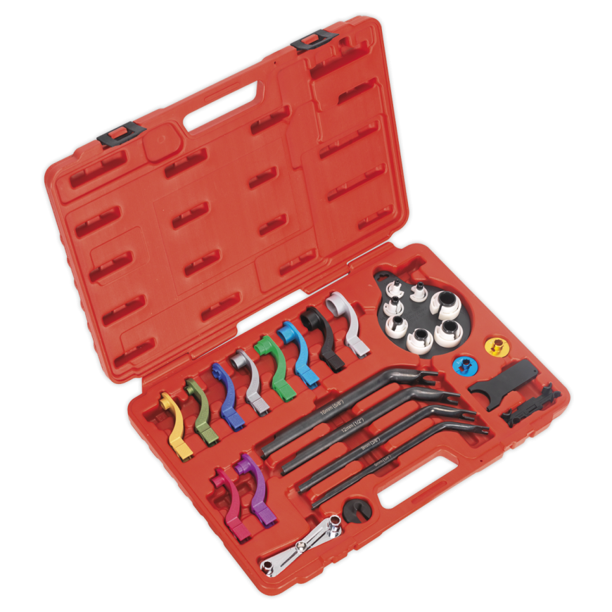 27pc Fuel & Air Conditioning Disconnection Tool Kit