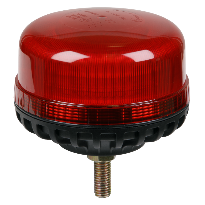 12V/24V SMD LED Warning Beacon with 12mm Bolt Fixing - Red