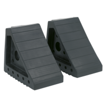 Rubber Wheel Chocks - Pair