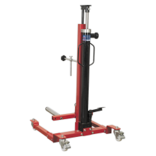 80kg Wheel Removal/Lifter Trolley with Quick Lift