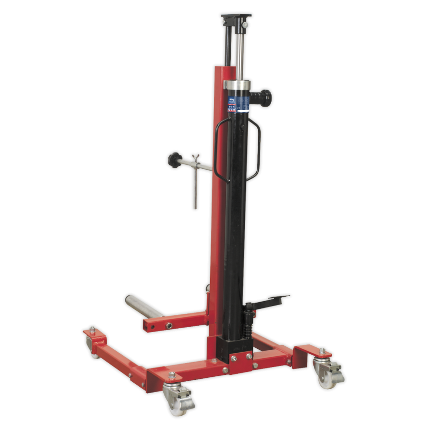 80kg Wheel Removal/Lifter Trolley with Quick Lift