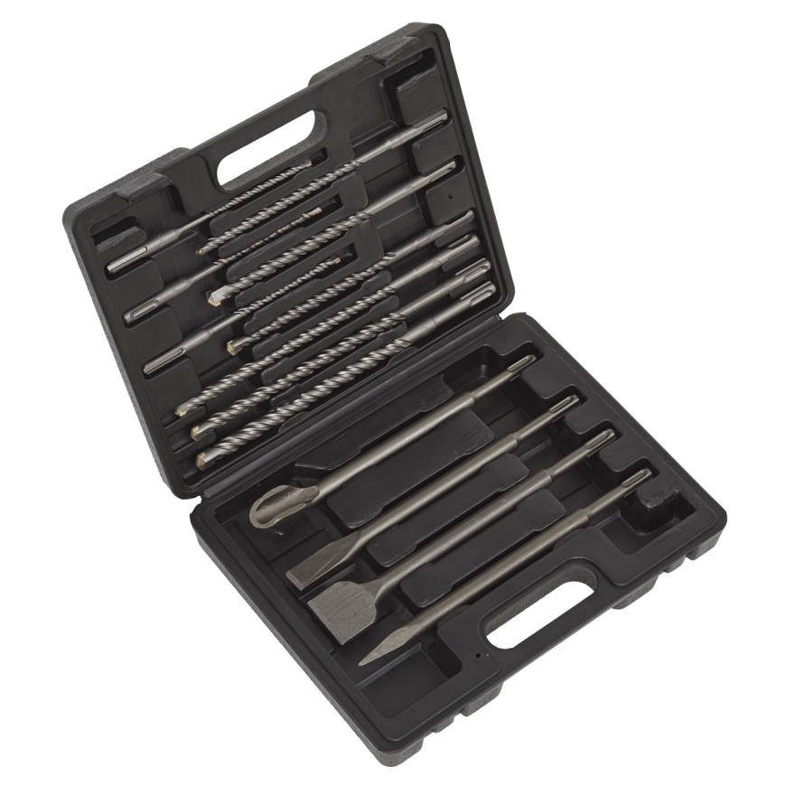 13pc SDS Plus Drill Bit & Chisel Set