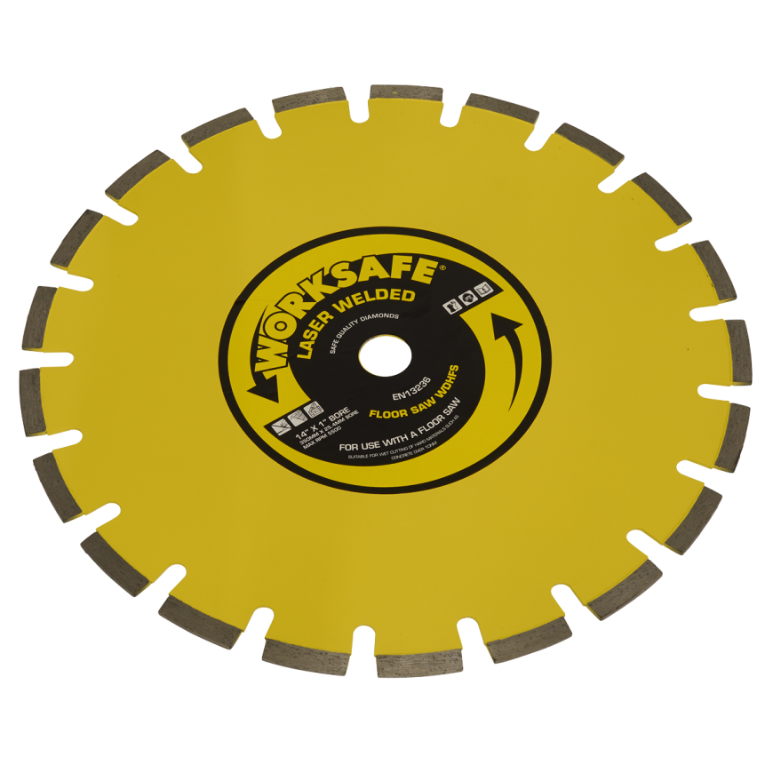 Ø350 x Ø25mm Floor Saw Blade (Hard)