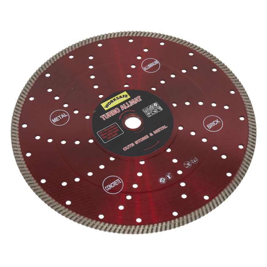 Ø300 x Ø20mm Turbo Allmat Diamond Blade